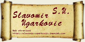 Slavomir Ugarković vizit kartica